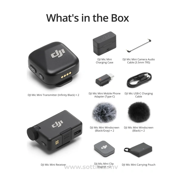 DJI Mic Mini (2 TX + 1 RX + Charging Case) - Image 5