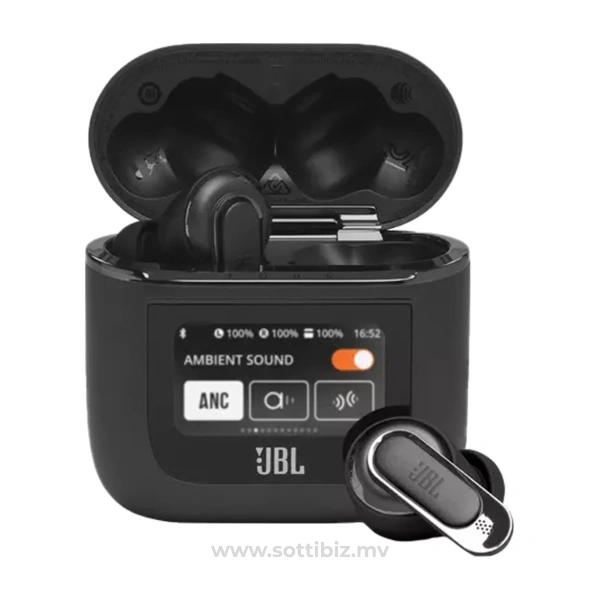 JBL TOUR PRO 2 True Wireless Noise Cancelling Earbuds Black - Image 3