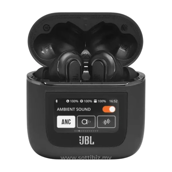 JBL TOUR PRO 2 True Wireless Noise Cancelling Earbuds Black - Image 4