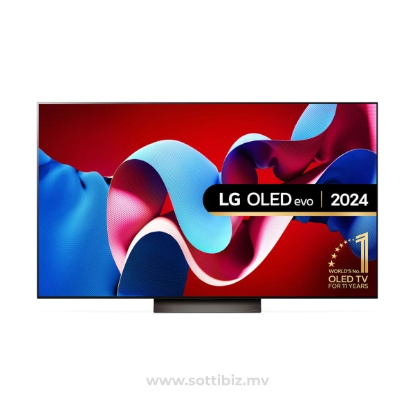 65 inch LG OLED evo AI C4 4K Smart TV 2024