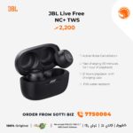 JBL Live Free NC+ TWS