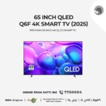 SAMSUNG Q6F 4K QLED SMART TV (2025)